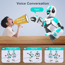 RC Robot Toy for Kids Remote Control Robot Toy, Smart Gesture Sensing Rechargeable & Programmable Robot Walking Dancing Singing Chirstmas Gift for 3-15 Years Old Boys Girls by TinyTreasures Baby Boutique