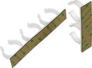 Simple Houseware Spice Gripper Clips Strips Cabinet Holder - 4 Strips, Holds 20 Jars, White by CozyNest Decor