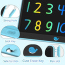 Hockvill LCD Writing Tablet for Kids 16 Inch, Toys for Girls Boys Drawing Pad for 3 4 5 6 7 8 Year Old Kid, Toddler Magnetic Doodle Board Travel Essentials Christmas Birthday for Children (Blue) by TinyTreasures Baby Boutique