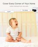 ARENTI B2, 360° View Baby Camera for Pet/Nanny, 2.4g WiFi Only, Temperature Sensor, Sound & Motion Detection, 2 Way Audio, Night Vision, Works Screen2-No Light by TinyTreasures Baby Boutique