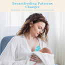 Hot/Cold Breast Gel Bead Ice Packs Breast Cooling/Heat Pads Relief for Breastfeeding, Nursing Pain, Mastitis, Engorgement, Swelling, Plugged Ducts | Boost Milk Let-Down & Production,2 Pack (Blue) by TinyTreasures Baby Boutique