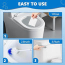 Toilet Bowl Cleaner Sheets, Natural Toilet Bowl Cleaner Strips, Eco-Friendly, Removes Stains & Odors, Non Toxic, Plastic Free, Septic Safe, Ideal Toilet Bowl Cleaner, 60 Uses by CozyNest Decor