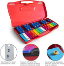 MUSICUBE Professional Glockenspiel for Kids & Adults 25-Note Well-Tuned Xylophone for Baby Toddler Orff Percussion Instrument Educational Musical Toys for Boys Girls Aged 3+ Gift Choice (G5-G7) by TinyTreasures Baby Boutique