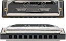 Hohner Special 20 Harmonica - Key of C Bundle with Zip Case, Instructional Manual, and Austin Bazaar Polishing Cloth by TinyTreasures Baby Boutique