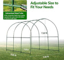 Large Garden Support Arch Frame for Climbing Plants, 9.85 x 7.05 x 7.22 ft Heavy Duty Plant Climbing Arbor Arch, Multi-Purpose Support Frame for Vines, Weddings & Backyard Decoration by GreenHaven Gardens
