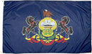 FlagSource Pennsylvania Nylon State Flag, Made in USA, 5x8' by GreenHaven Gardens
