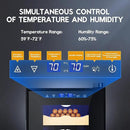 Electric Cigar Humidor Cabinet 25L, Tylza Electric Humidors for Cigars with Temp & Humidity Control, Digital Hygrometer, Lock, Refrigerator, Cigar Humidors with Cedar Wood Drawer Shelves, 170 Cigars by CozyNest Decor