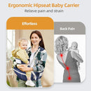Baby Hip Seat Carrier, Ergonomic Waist Stool for Child Infant with Adjustable Strap Pocket Soft Base, Baby Hip Carrier for Newborns & Toddlers by TinyTreasures Baby Boutique