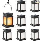 GIGALUMI Solar Lanterns Outdoor Waterproof, 8 Pack Hanging Solar Lanterns for Outside, Flame Effect Outdoor Lights for Pathway, Garden, Patio, Lawn, Porch, Gazebo, Tent, Tree, Yard(Flickering Lights) by GreenHaven Gardens