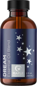 Sleep Essential Oil Blend for Diffuser - Dream Essential Oils for Diffusers Aromatherapy and Relaxation with Clary Sage Ylang-Ylang Roman Chamomile and Lavender for Sleep Time Support (2 Fl Oz) by CozyNest Decor