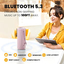 MIATONE Portable Bluetooth Speaker 36W Stereo Sound Bass Boost, 24H Playtime Bluetooth 5.3 TWS Pairing (Pink) by TinyTreasures Baby Boutique