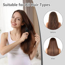 Curl Defining Brush, Curly Hair Brush, Slick Back Hair Brush, For Combing and Shaping Curls in All Hairstyles to Reduce Pulling (Black) by TinyTreasures Baby Boutique