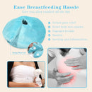 Hot/Cold Breast Gel Bead Ice Packs Breast Cooling/Heat Pads Relief for Breastfeeding, Nursing Pain, Mastitis, Engorgement, Swelling, Plugged Ducts | Boost Milk Let-Down & Production,2 Pack (Blue) by TinyTreasures Baby Boutique