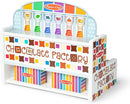 Melissa & Doug Wooden Chocolate Factory Pretend Play Set, Play Food Candy Maker for Boys and Girls - FSC-Certified by TinyTreasures Baby Boutique