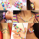1000PCS Polymer Clay Beads Bracelet Making kit, 24 Style Cute Fun Beads Fruit Flower Animal Cake Butterfly Heart Beads Charms for Jewelry Necklace Earring Making DIY Accessories for Women Girls by TinyTreasures Baby Boutique
