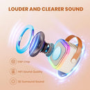 IROO Mini Karaoke Machine for Kids, 2025 TOP Toys Birthday Gifts Ideas for Girls Ages 4, 5, 6, 7, 8, 9, 10, 12+ Years Old, Portable MP3 Player with 2 Wireless Mics for Party by TinyTreasures Baby Boutique