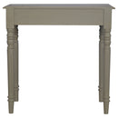 Solid Wood Hand Painted Writing Desk, 1-Drawer