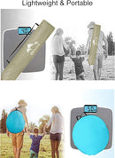 Oileus X-Large 4 Person Beach Tent Sun Shelter - Portable Sun Shade Instant Tent for Beach with Carrying Bag, Stakes, 6 Sand Pockets, Anti UV for Fishing Hiking Camping, Waterproof Windproof, Khaki by TinyTreasures Baby Boutique