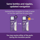 Philips Avent Natural Baby Bottles with Natural Response Nipples (Medium Flow, Flow 3), with Seahorse and Starfish Design, 9oz, 4-Pack, SCY903/68 by TinyTreasures Baby Boutique