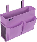 Surblue Caddy Hanging Organizer Bedside Storage Bag for Bunk and Hospital Beds, Purple, Small by CozyNest Decor