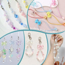 Assorted 170-230PCS Pink Acrylic Beads for Bracelet Making, Flower Bow Butterfly Candy GummyBear Aesthetic Bracelet Charms,Cute Beads for Jewelry Making DIY Necklace Keychain Phone Charm by TinyTreasures Baby Boutique
