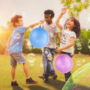 RUBFAC 36 Punch Balloons Punching Balloon Heavy Duty Party Favors For Kids, Bouncy Balls with Rubber Band Handle for Birthday Party, Goodie Bag, Stocking Stuffers for Kids by TinyTreasures Baby Boutique