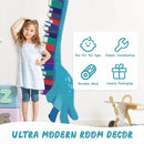 Personalized Name Growth Chart for Wall, Dinosaur Book Wooden Growth Chart Kids Height Chart, Wall Measurement for Kids, Height Chart for Wall, Growth Ruler for Toddler Playroom Decor by CozyNest Decor