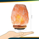 Himalayan Glow Salt Lamp with Dimmer Switch 5-7 lbs by CozyNest Decor