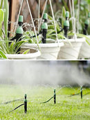 Kalolary 1/4 Inch Drip Irrigation Emitters, 20PCS Micro Spray Irrigation Drippers for 4/7mm Tube Adjustable 360 Degree Water Flow Sprinklers Garden Irrigation Sprayer for Potted Plants Watering System by GreenHaven Gardens
