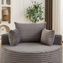 Modern Single Sofa With Backrest Pillow For Living Room by HouseOfZazla