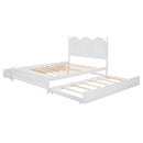 Platform Bed With With 2 Big Drawers And Trundle by Unique Piece Furniture
