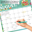 2025-2026 Magnetic Fridge Calendar 18 Monthly Magnetic Calendar for Refrigerator 2025-2026 Wall Calendar Planner Runs from July 2025 Until December 2026 Easy Organizing Markers Tearable (Festive) by TinyTreasures Baby Boutique