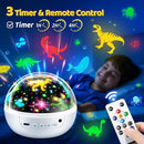 PIKOY Baby Sensory Toys 3-6 Months,93 Lighting Mode Baby Sensory Toys 6-12 Months,360° Rotate Kids Sensory Toys for Autism,Dimmable+Timer+Remote 1 Year Old Boy Gifts 1 Year Old Girl Gifts by TinyTreasures Baby Boutique