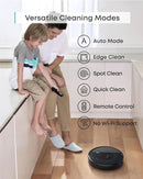 eufy Robot Vacuum 11S MAX, Super Thin, Powerful Suction, Quiet, Self-Charging Robotic Vacuum Cleaner, Cleans Hard Floors to Medium-Pile Carpets, Black by CozyNest Decor