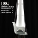 Full Blackout Privacy Curtains, 240 Inch Extra Wide Linen Blend Drapes, Pinch Pleat Window Drapery for Room Divider Storage/Space Room Separation, 1 Panel, W 240" x L 108", Gray by CozyNest Decor