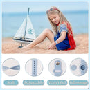 Kids Waterproof Airtag Bracelet Compatible with Apple AirTag, Hidden Silicon Protective Case for Air Tag GPS Tracker Holder, Adjustable Anti-Lost Watch Band for Toddler Child (Blue) by TinyTreasures Baby Boutique