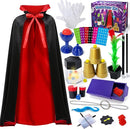 Magic Kit, Magic Tricks with Magician Costume for Kids, Magic Set for Kids Ages 6 7 8 9 10 11 12 Year Old by TinyTreasures Baby Boutique