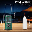 Candle Lantern, Camping Gear for Campers Use, Without Candles by CozyNest Decor