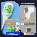 Boncare 9 Seconds Basal Body Thermometer for Ovulation, Oral Thermometer for Adults and Kids - Accurate Rectal Thermometer, with Fever Alarm and Large Display (Rice-White) by TinyTreasures Baby Boutique