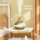 500ML Essential Oil Diffuser: Aroma Diffuser with Remote Control for Hotel Spa Yoga Room - Humidifiers for Bedroom with 14 Colors LED Night Light for Kids/Women Home Relaxation by TinyTreasures Baby Boutique
