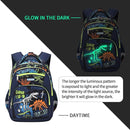 Cusangel Backpack for Boys Girls School Bookbags,Kindergarten Elementary Middle School Lightweight Waterproof Multifunctional Large Capacity for Backpack (17inch Luminous dinosaur) by TinyTreasures Baby Boutique