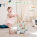 ROBOTIME Baby Walker Push Toy, Adjustable Height & Speed, Prevents Bow Legs, Spring Garden Activity Center with Clock, Shape Sorter, Play Kitchen, and Sink, Ideal Toddler Walking Toy for 10+ Months by TinyTreasures Baby Boutique