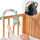 DINGLE DANGLE - Travel Mobile - Lightweight, Portable Baby Mobile - Keeping Baby Happy at Home or on the Go! Newborn Essentials Must Haves - Great Baby Registry or Shower Gift - Featured on Shark Tank by TinyTreasures Baby Boutique