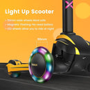 TONBUX Kids Scooter for Age 3-12, Toddler Scooter with 4 Adjustable Heights, Light Up 3-Wheels Scooter, Shock Absorption Design, Lean to Steer, Balance Training Scooter for Kids by TinyTreasures Baby Boutique