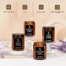 Scented Candles for Home Scented Aromatherapy Candles, 4 Pack 28 Oz Soy Wax Candle Gift Set for Women Men (Lemon Lavender/Vanilla Sugar/Sandalwood Rose/Moroccan Amber) by CozyNest Decor