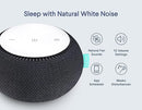 SNOOZ Smart White Noise Sound Machine - Real Fan Inside for Non-Looping White Noise, Sleep Aid for Adults, Travel, Sleeping, Bedroom, Portable, Baby Registry Essential - Charcoal by TinyTreasures Baby Boutique