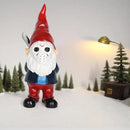 Horror Garden Gnome Decor - 5.5" Halloween Outdoor Statue, Spooky Valentines Gifts & Creepmas Collectible (Weatherproof Resin) by CozyNest Decor
