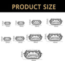 YTDESIGN Personalized Garden Sign, 42.0 x 12.0 inches, Stainless Steel, Decorative Outdoor Signage by CozyNest Decor