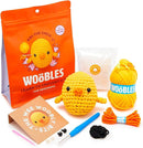 The Woobles Crochet Kit for Beginners - Easy Arts and Crafts Knitting & Crochet Animals Kit As Seen On Shark Tank - Kiki The Chick by TinyTreasures Baby Boutique
