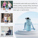 RRegeny【NEW STYLE Water Bottle Holder Crossbody Bag with Shoulder Strap, Leakproof Water Bottle Carrier for Hydro Flask16-40oz, Hands-Free Fitness Bag with Zipper Pockets for Hiking Travel Gym by TinyTreasures Baby Boutique